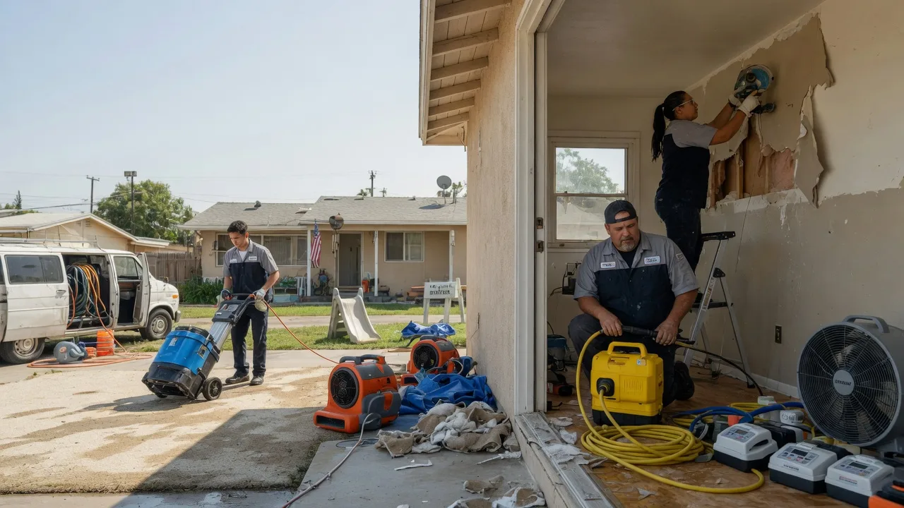 Water Damage Restoration in Pinon Hills, CA near me